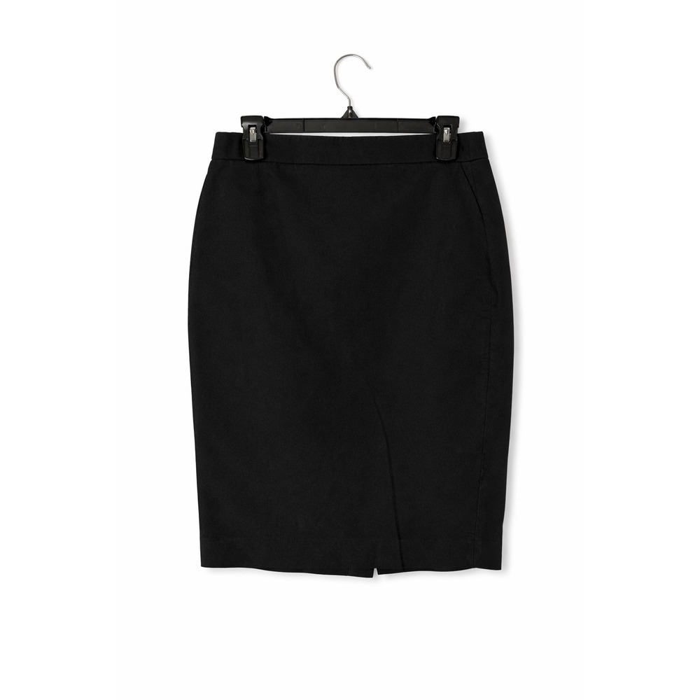 J. by J.Crew Womens Black Pencil Skirt Size 4‎ Professional Business Workwear